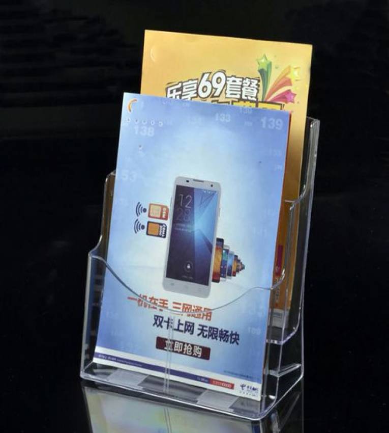 A4/2 Etg Porte Publicitaire et Présentoir en plastique acrylic display